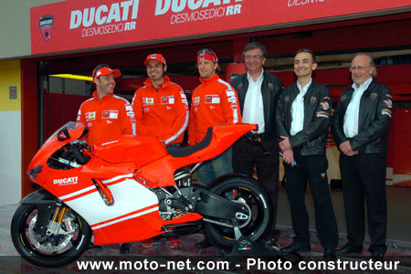 La Ducati MotoGP homologuée sur route !