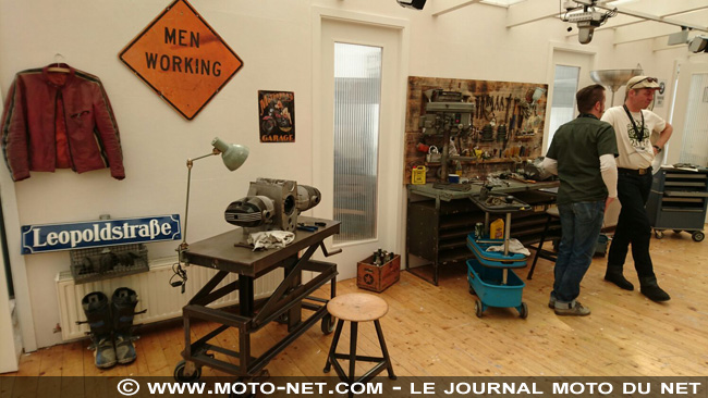 En direct de la présentation BMW R Nine T Scrambler