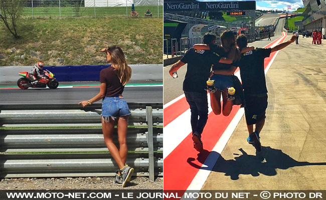 L'umbrella girl la plus sexy du GP d'Autriche Moto GP 2016