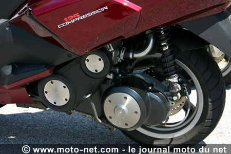 Test Moto Net scooter Peugeot Satelis Compressor : Musclor Junior