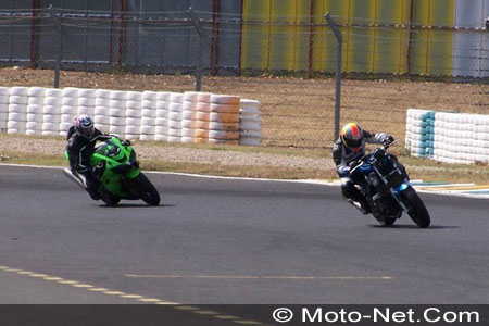 Entraînement sur les circuits d'Albi et de Magny Cours