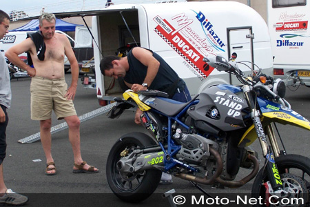 Entraînement sur les circuits d'Albi et de Magny Cours