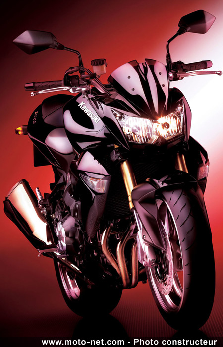 Nouvelle Kawasaki Z 1000 2007 : la Z1000 cultive son style