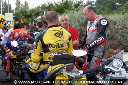 Dark Dog Moto Tour 2006 : Denis Toulon - Toulon, deuxième : l'étape ludique !