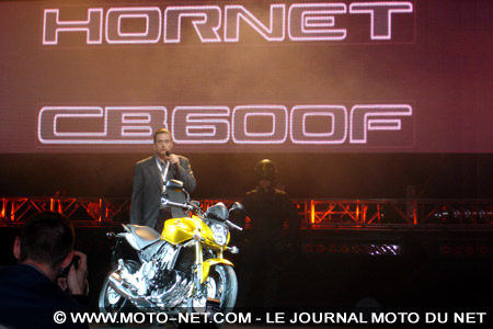 Nouveautés 2007 : Honda présente sa nouvelle Hornet 600