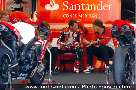 Premiers réglages en Mondial Superbike