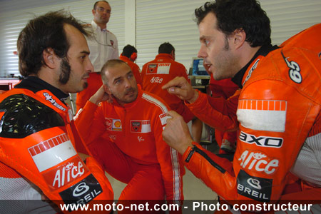 Derniers essais avant les vacances !