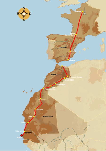 Le départ de la Légende des Héros 2007 est reporté au 24 mars
