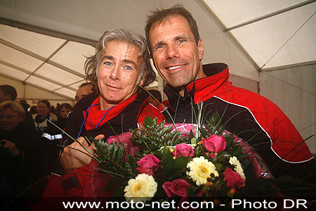 Quaduro'Star Honda au Touquet : un poireau chez les peoples...