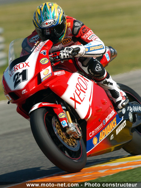 Essais Superbike Valence : Les Ducati ont le vent en poupe