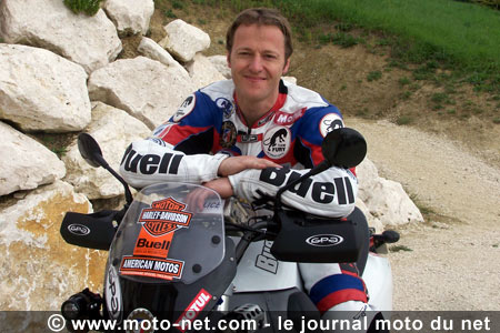 Championnat de France des Rallyes : Emmanuel Siaux troque sa Yamaha contre une Buell