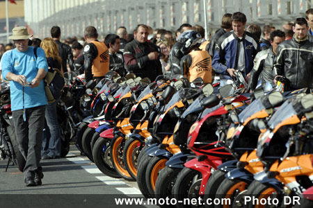 Honda Days 2007 : Quand les CBR envahissent le Bugatti ! 