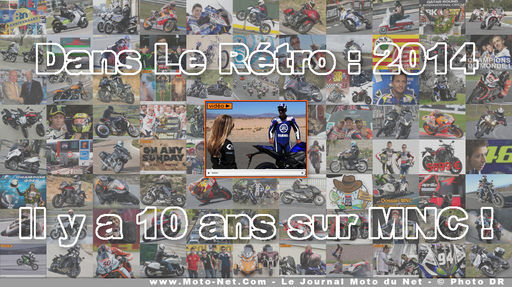 Il y a 10 ans : Nouveaux coloris Yamaha 2015, petite fuite et réclame