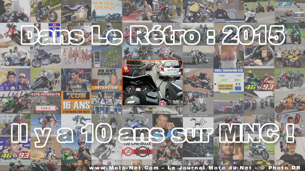 Il y a 10 ans : Expérimentation de la circulation interfiles à l'automne 2015