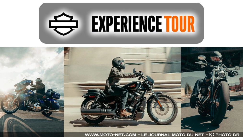 Experience Tour : les motos 2025 Harley-Davidson à l'essai