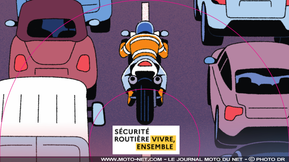 La sécurité routière sensibilise à la circulation interfiles