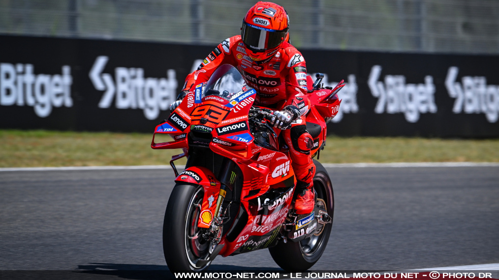Grille de départ MotoGP du GP d'Italie 2025 au Mugello