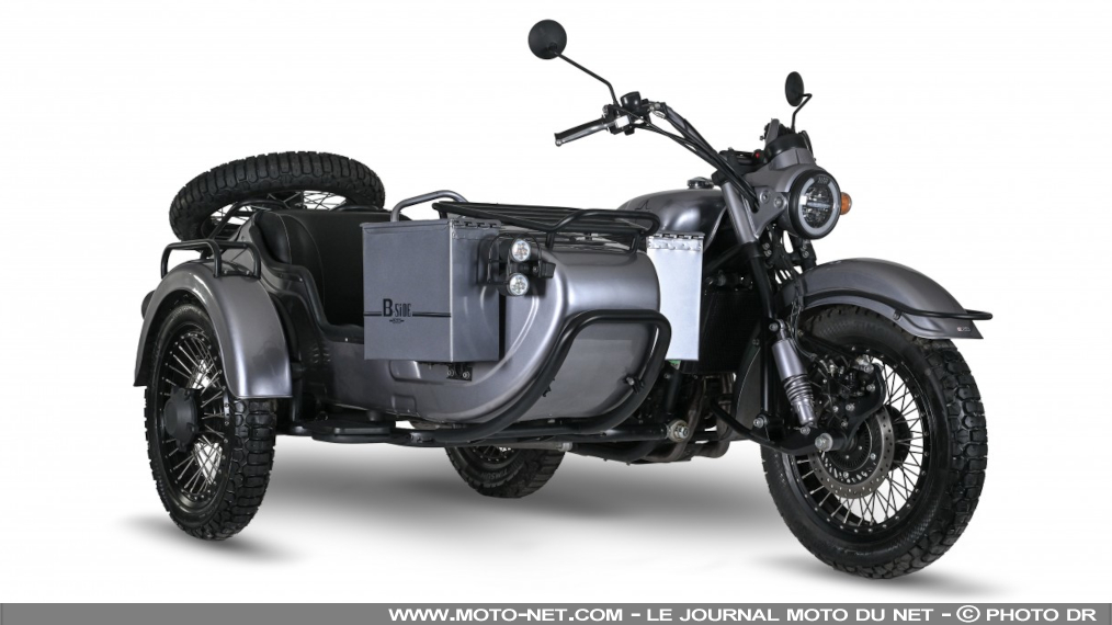 Fiche technique side-car Mash B-Side 2025