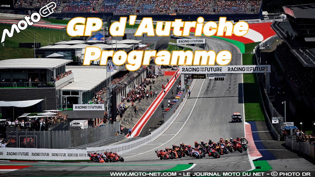 Horaires et enjeux du Moto GP d'Autriche MotoGP 2025 au Red Bull Ring