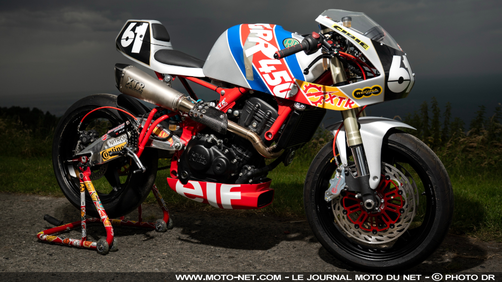 La Royal Enfield Guerrilla 450 de XTR Pepo