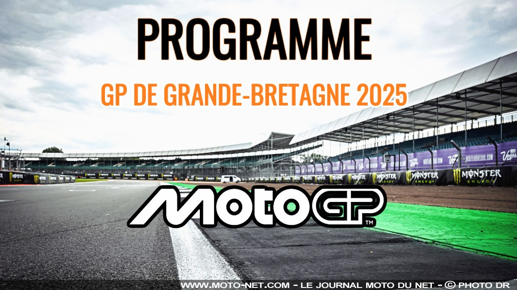 Horaires et enjeux du Grand Prix de Grande-Bretagne MotoGP 2025