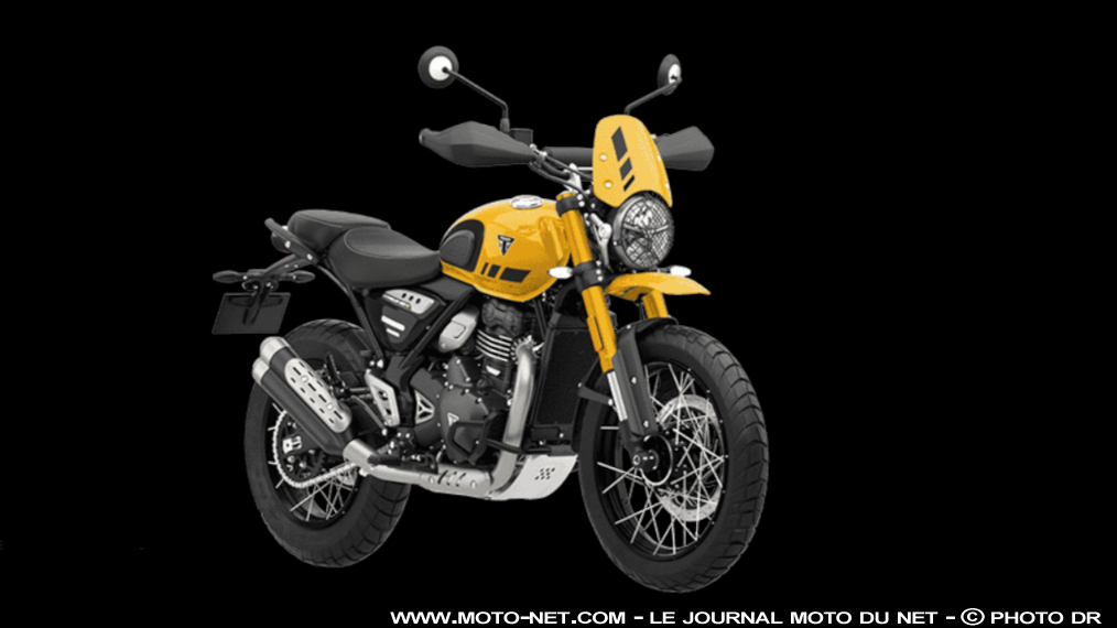 Fiche technique moto Triumph Scrambler 400 XC 2025