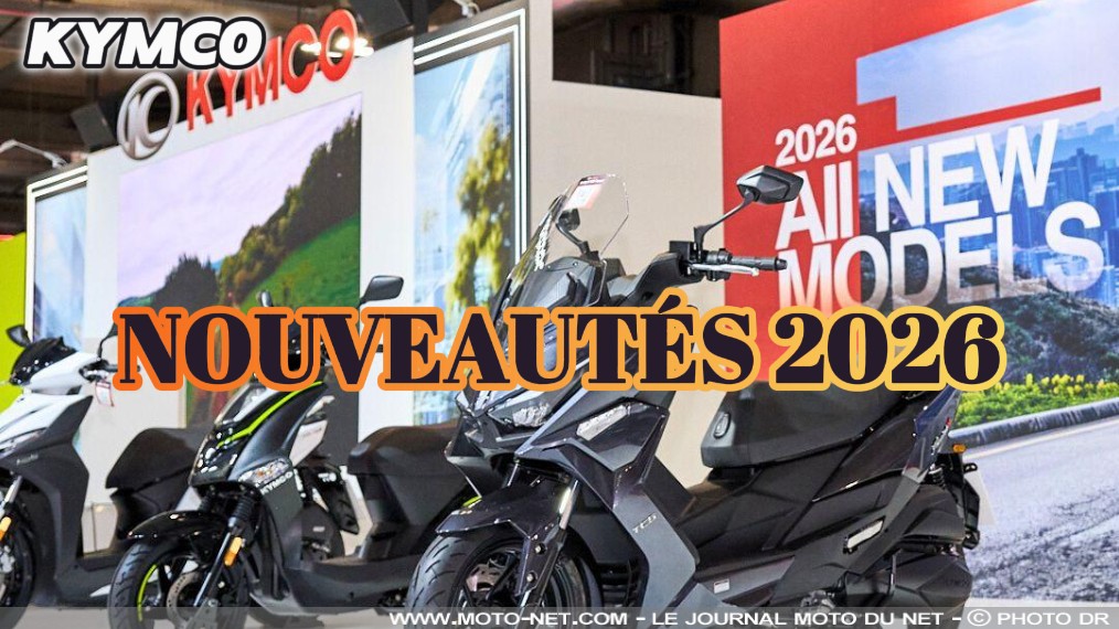 Guide des nouveautés Kymco 2026