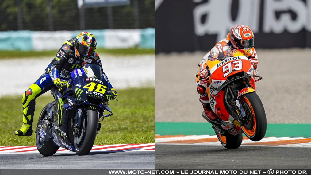 Rossi fête ses 40 ans la veille des 26 ans de Marquez 