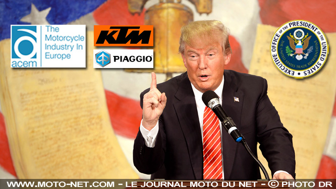 La moto européenne, victime collatérale de la guerre du boeuf aux hormones américain ?