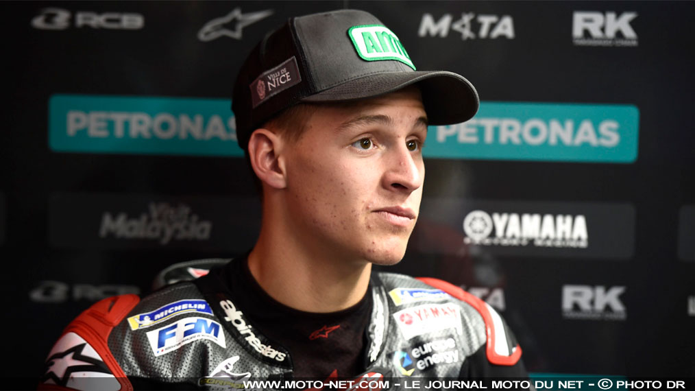 Parti avec le mauvais pneu, Quartararo ne blâme pas Petrucci pour sa chute en Australie