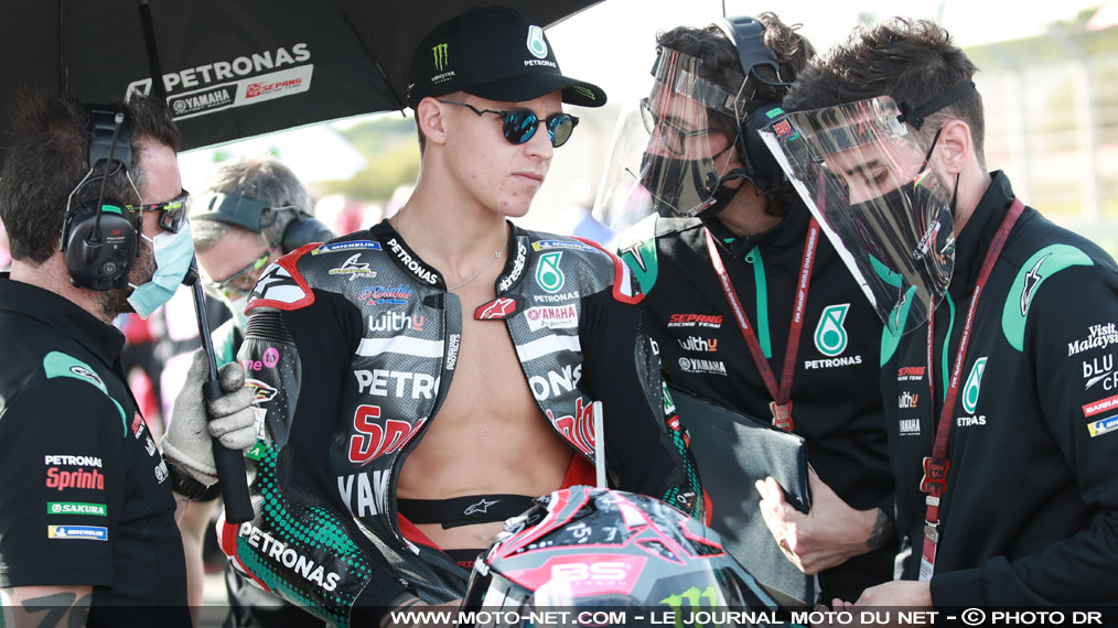 Fabio Quartararo, tombé au GP d'Europe, fait une croix sur le titre MotoGP