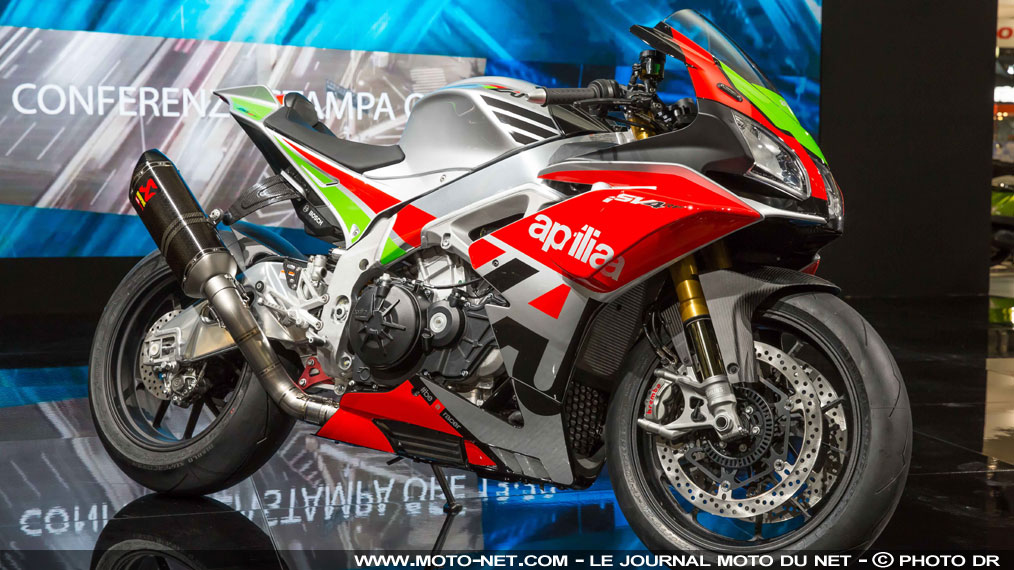 L'Aprilia RSV4 Factory Works 2018 se sent pousser des ailes !