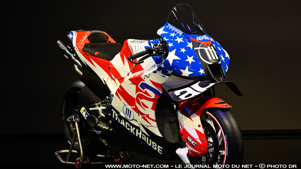 L'équipe de Nascar Trackhouse récupère les Aprilia RNF