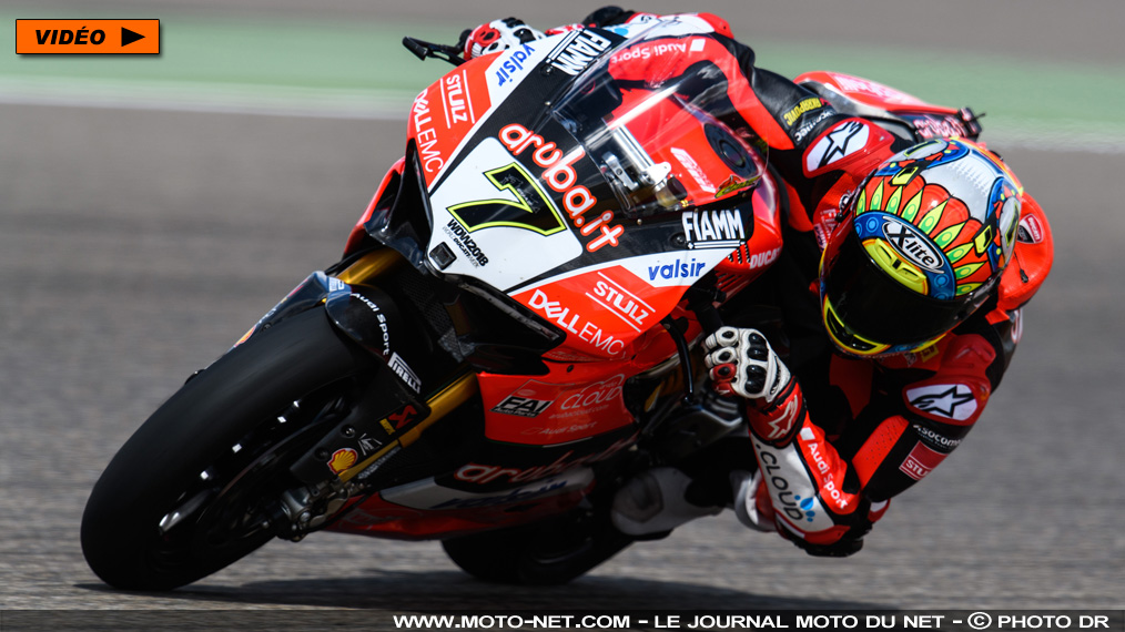 WorldSBK Espagne (2) : Chaz Davies ne lâche rien face à Jonathan Rea