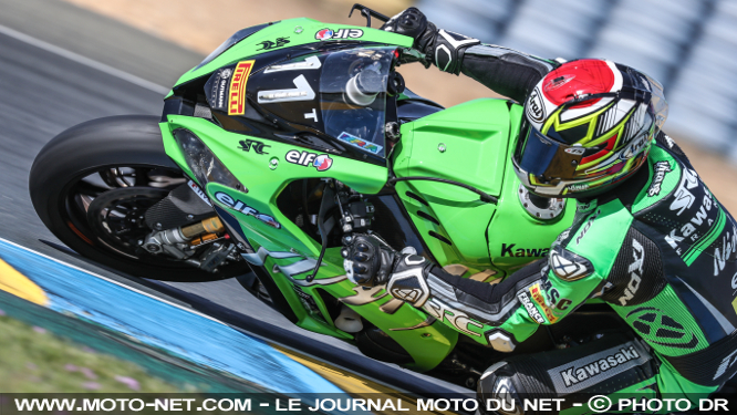 La Kawasaki n°11 gagne les 24H Motos du Mans 2019