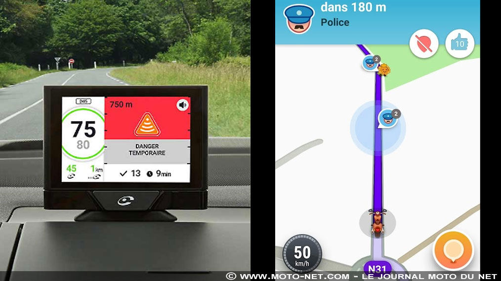 Le Conseil constitutionnel annule le décret qui bridait les avertisseurs de radars