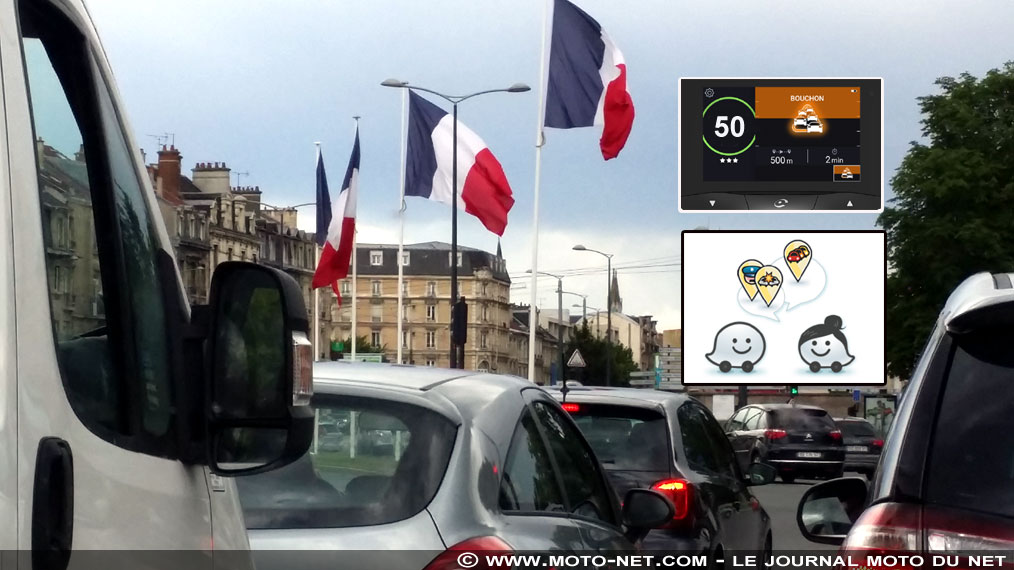 L'interdiction de signalement des contrôles et les péages urbains sont reportés