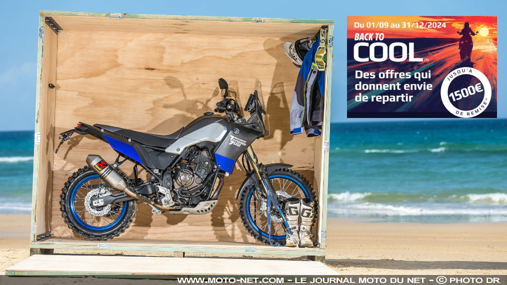 Back to cool : la rentrée détente sur les motos Yamaha