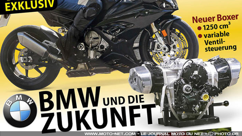 BMW Motorrad bosse sur un Big Boxer à distribution variable...