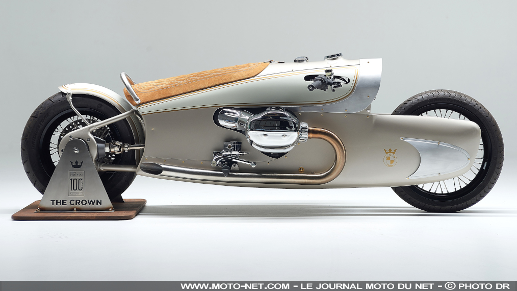 BMW R18 The Crown par Kingston Custom