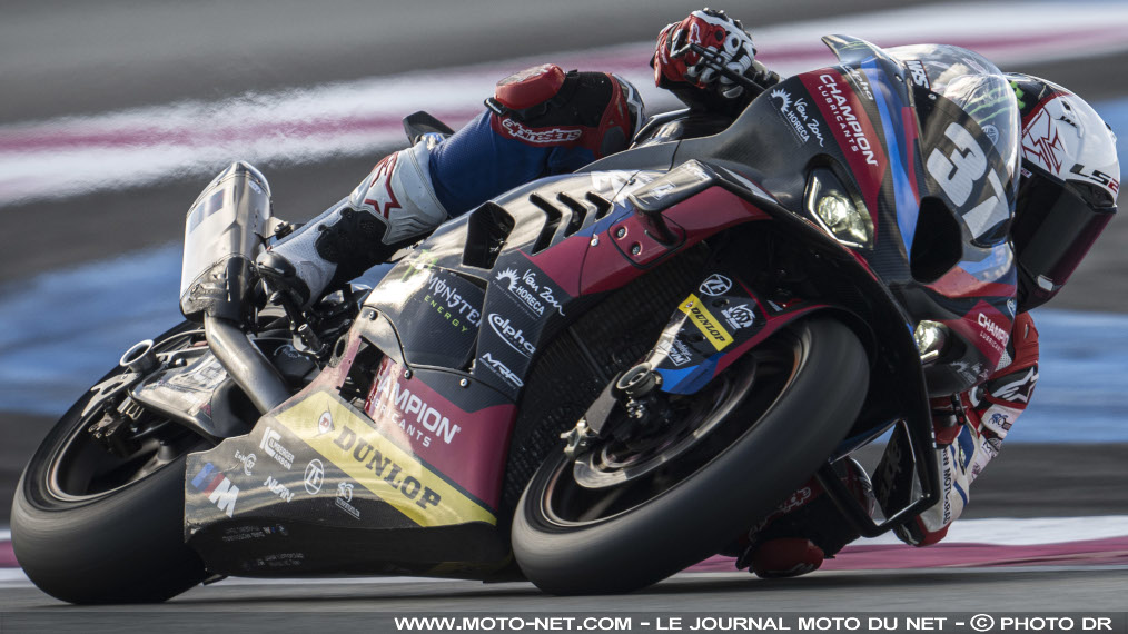 Les BMW M1000RR n°37 et n°9 en pole du Bol d’Or 2023