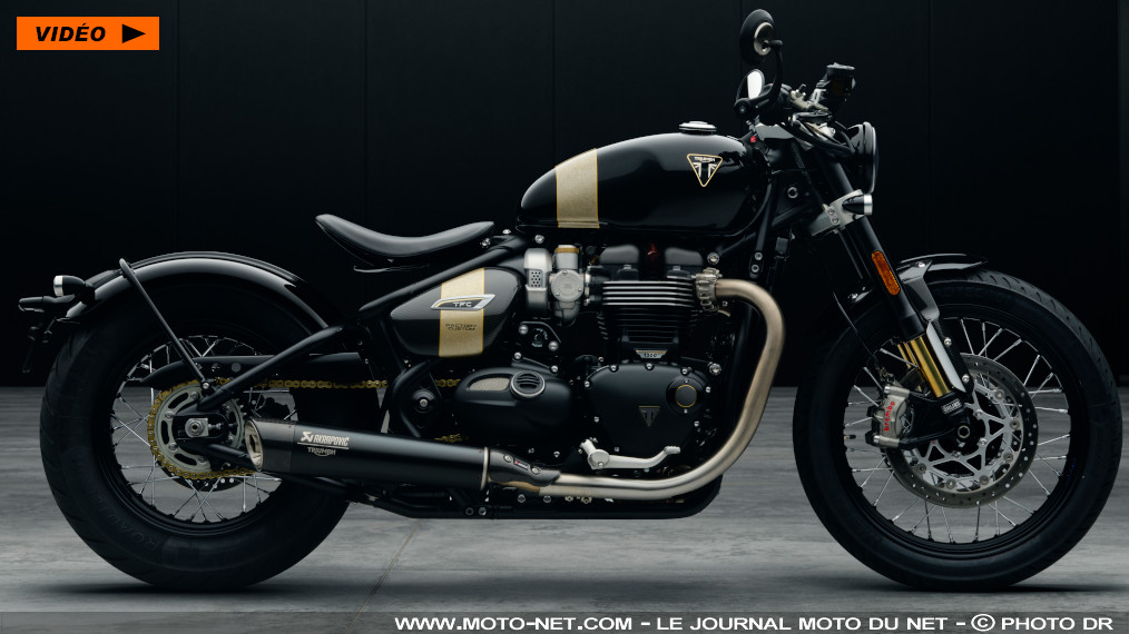 Triumph se lâche avec son exclusive Bonneville Bobber TFC