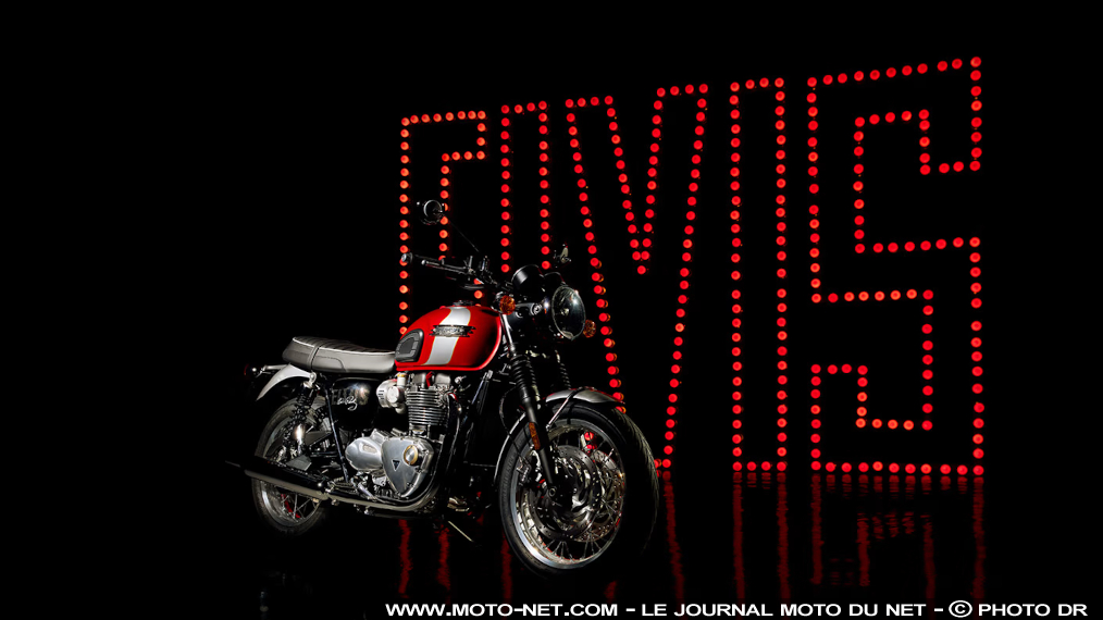 La Bonneville T120 Elvis Presley fait un Triumph au King !