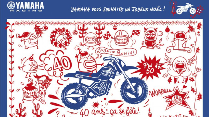 24 minimotos PW50 à gagner dans le calendrier de l'Avent Yamaha !