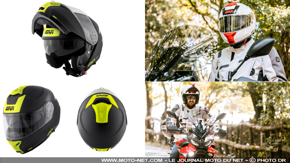 Casque X.20 Expedition Evo: le modulable Givi à petit prix