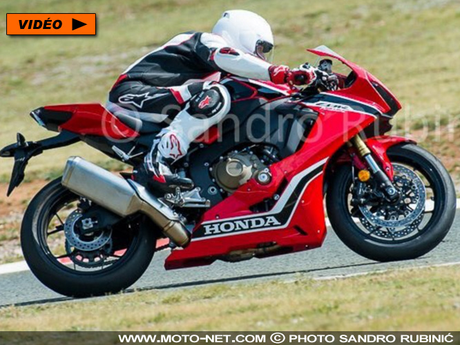Nouveautés Honda : la CBR1000RR Fireblade 2017 dévoilée à Milan