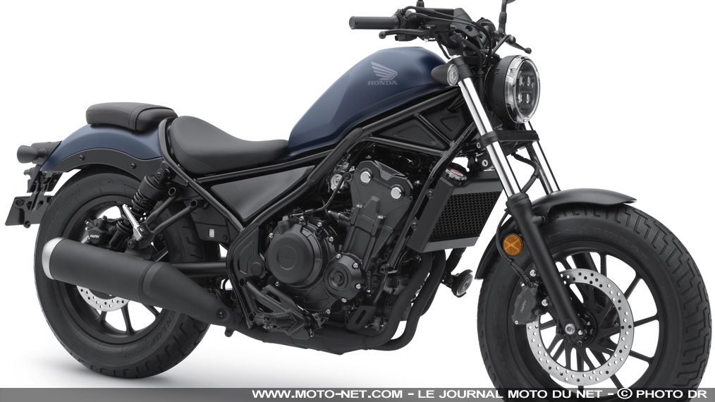 CMX500 Rebel 2020 : le petit bobber et best-seller Honda s'adoucit