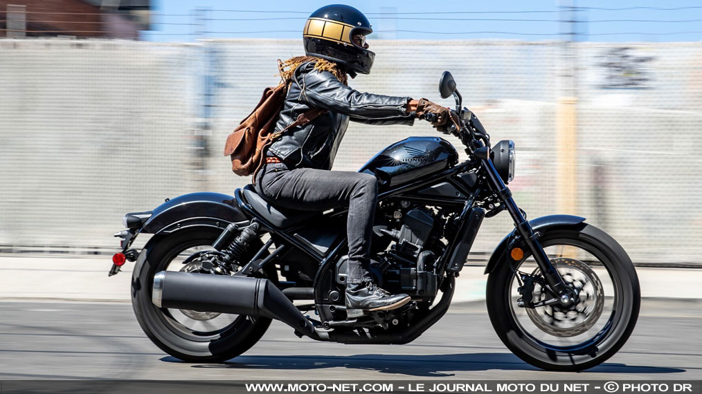 Nouvelle Honda CMX1100 Rebel 2021 : l'Africa custom 