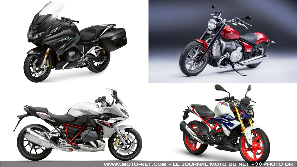 Nouveaux coloris BMW 2022 et R18 pour les permis A2