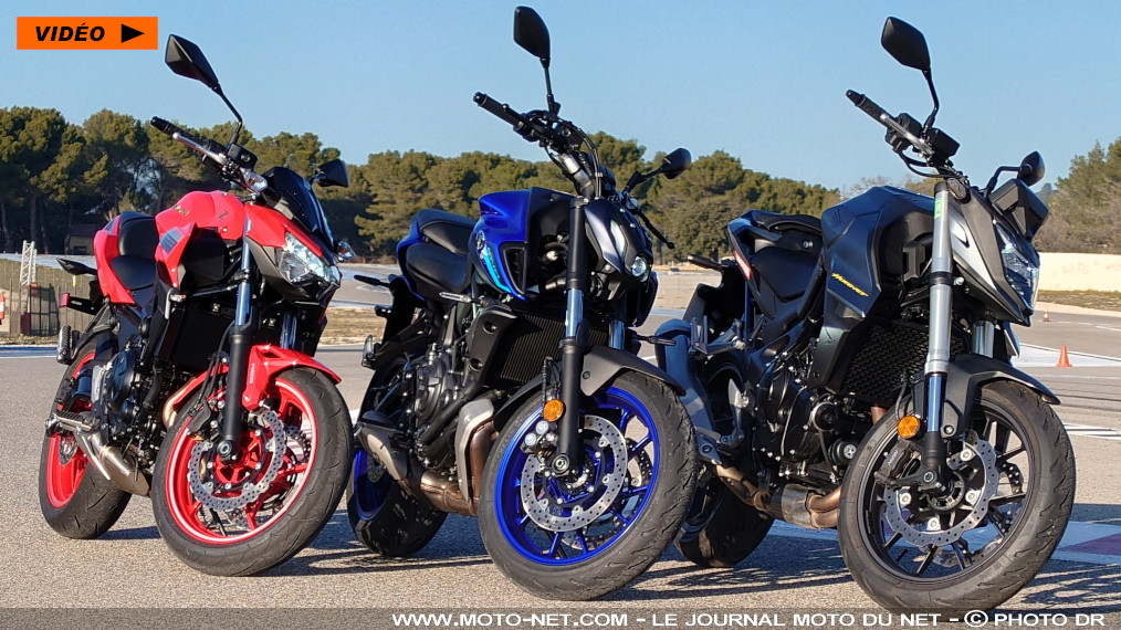 Hornet 750 Vs MT-07 Vs Z650 : le bilan de notre comparatif en vidéo Hornet 750 Vs MT-07 Vs Z650 : le bilan de notre comparatif en vidéo